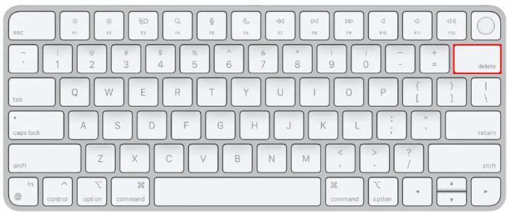 Mac电脑退格键的使用方法,你知道吗？