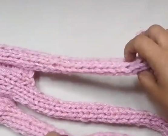 一步一步教你织围巾(粗毛线围巾的织法教程)