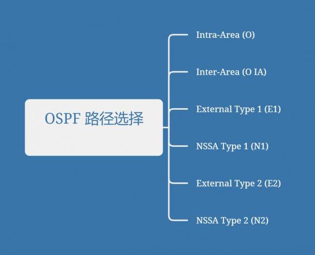 OSPF路径类型优先级如何选择(OSPF路径类型的优先级选择原则)