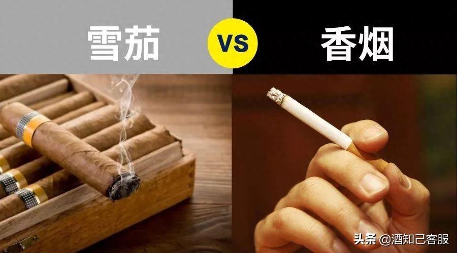 雪茄和香烟的区别(香烟和雪茄到底区别在哪里)