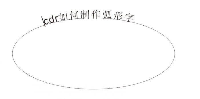 cdr整排字外面一圈轮廓(cdr文字弧形怎么外绕)