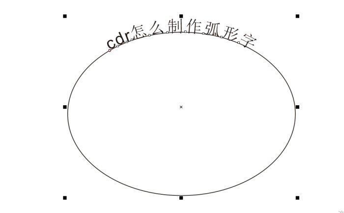 cdr整排字外面一圈轮廓(cdr文字弧形怎么外绕)