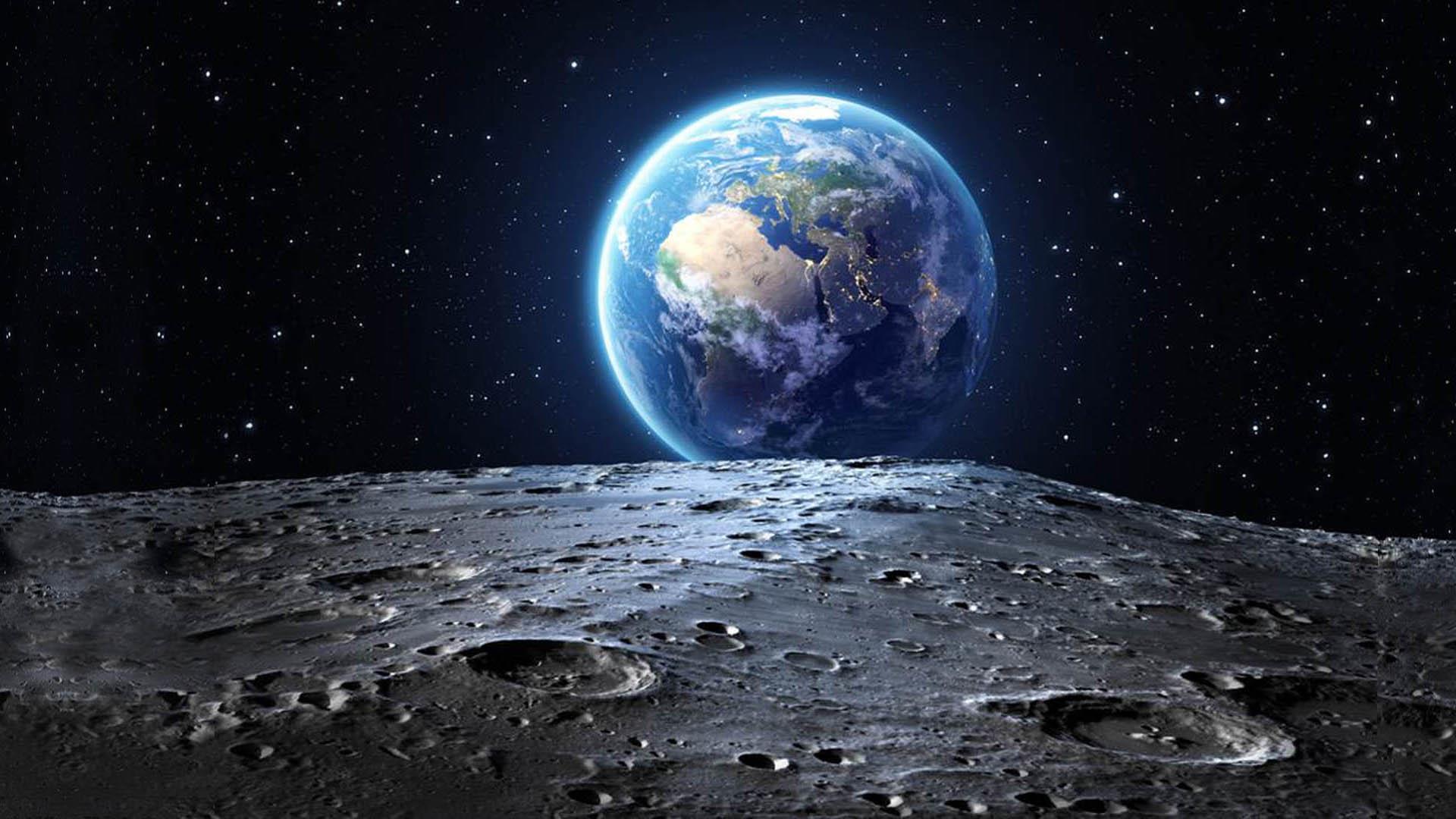 月亮上回看地球的感觉(从月球看地球真可怕图片)