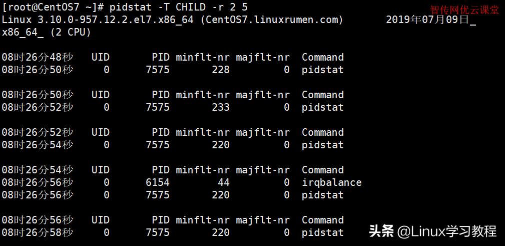 linux查看内存使用情况(linux查看进程信息命令)