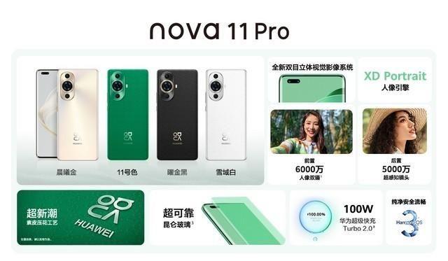 HUAWEInova11参数配置详情(华为公认好的手机推荐)