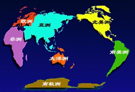 世界有几大洲组成？分别有哪些国家？