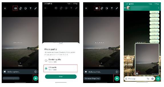 如何在WhatsApp上发送高品质高清照片和视频？