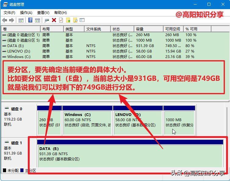 win11如何给新买的硬盘分区(电脑怎么重新分配c盘和D盘)