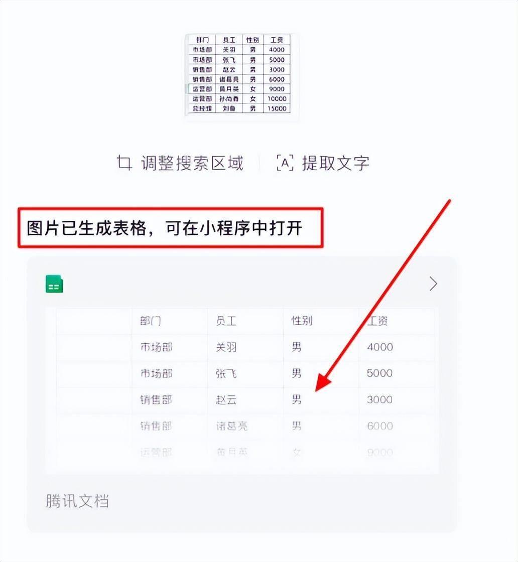 图片直接转换表格小技巧(图片怎么转成excel表格形式)