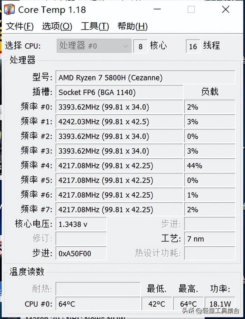 测试cpu温度的软件有哪些(电脑游戏实时性能监测软件)