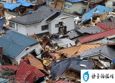 日本居民拍到地震时地壳位移