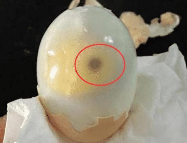 生鸡蛋打开里面有黑色的杂质(鸡蛋壳内壁有黑斑块还能吃吗)
