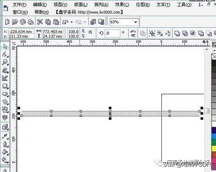 如何设置花纹边框?cdr怎么做花纹边框