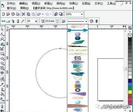 如何设置花纹边框?cdr怎么做花纹边框