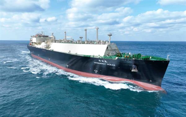 我国最大规模LNG运输船首制船“绿能瀛”号交付：所用钢材达2.5万吨
