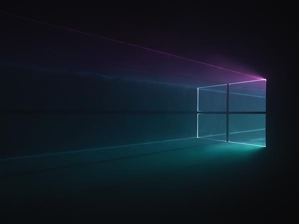 Windows10默认壁纸竟不是电脑生成！真实激光、窗户打出来的