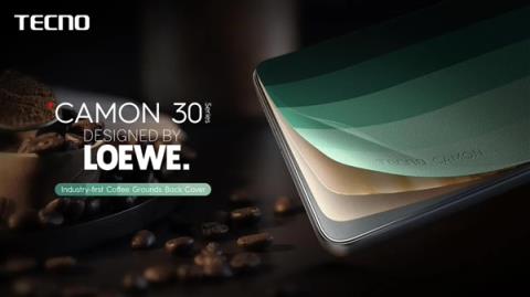 传音TecnoCamon30系列特别版发布：全球首款咖啡渣后壳手机