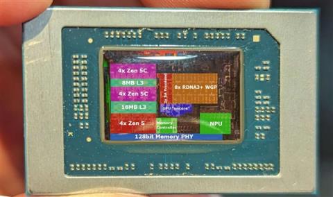 AMD锐龙AI300真身被扒出：四个Zen5＋八个Zen5c