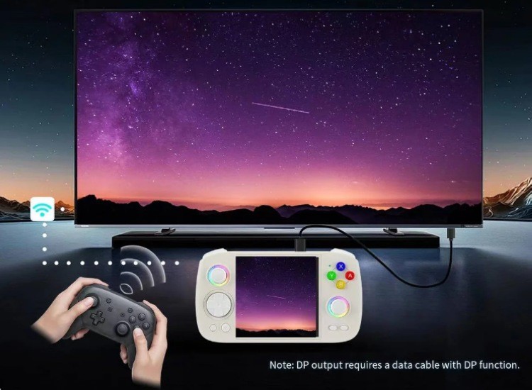 安伯尼克发布 RGCube 迷你游戏掌机，紫光处理器、紧凑小巧、可投屏玩