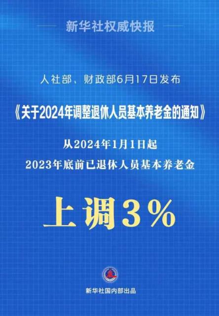 定了!退休人员基本养老金上调3%，带您了解具体情况-趣考网