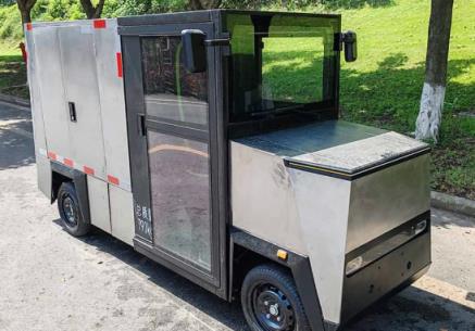 Cybertruck快递版！鑫源全新小卡车曝光：单人单座还能换电-趣考网