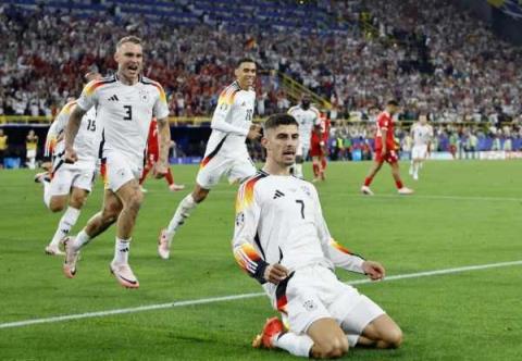 德国2-0丹麦进欧洲杯八强，详细分析具体情况