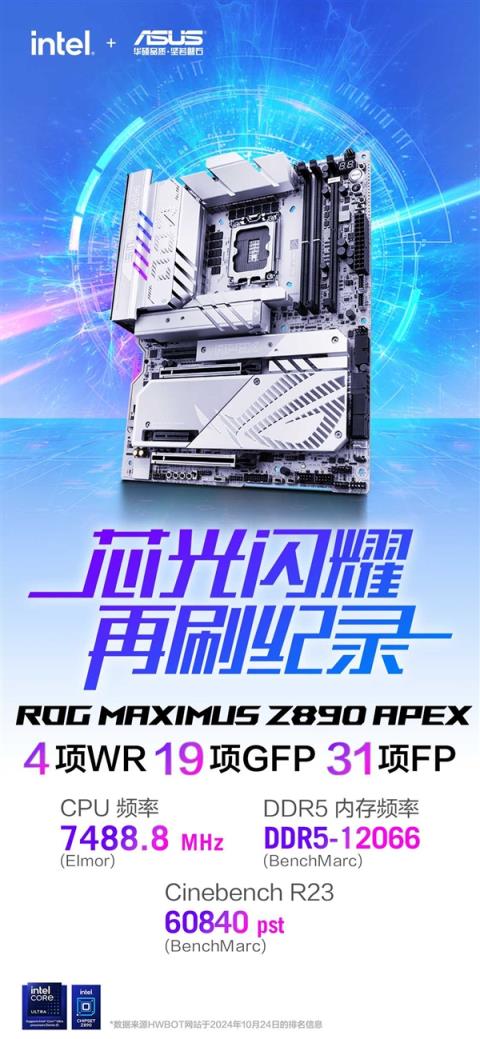 酷睿Ultra9285K超频逼近7.5GHz！创造54项第一-趣考网