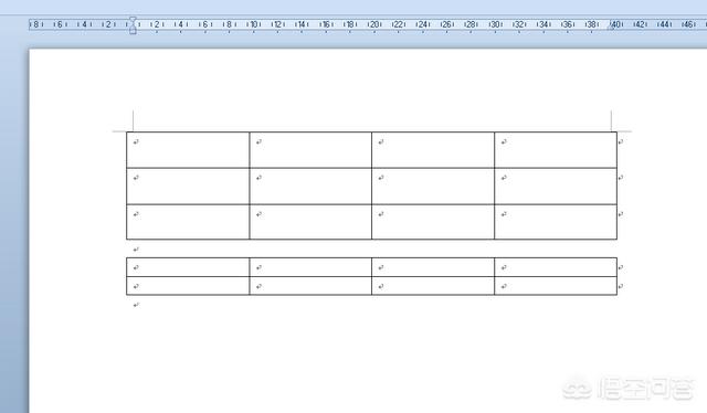 怎么让word中两个相邻的表格边线重合？-趣考网