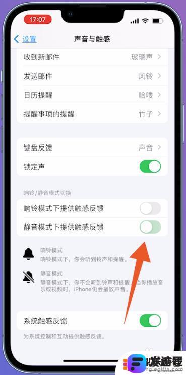 苹果手机怎么关闭震动提示音ios16