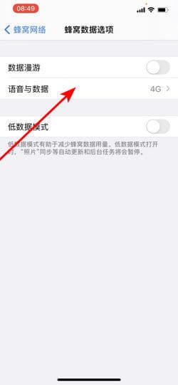 苹果手机如何设置使用4G网络