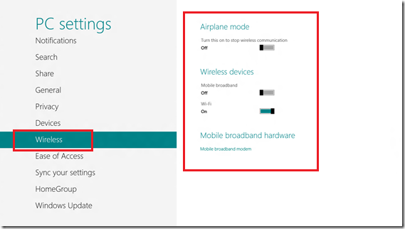 如何在Windows8中配置WiFi连接和飞行模式