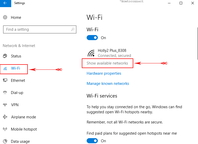 在Windows10上连接到WiFi的4种方法