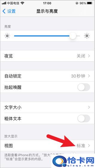 苹果手机如何大图标