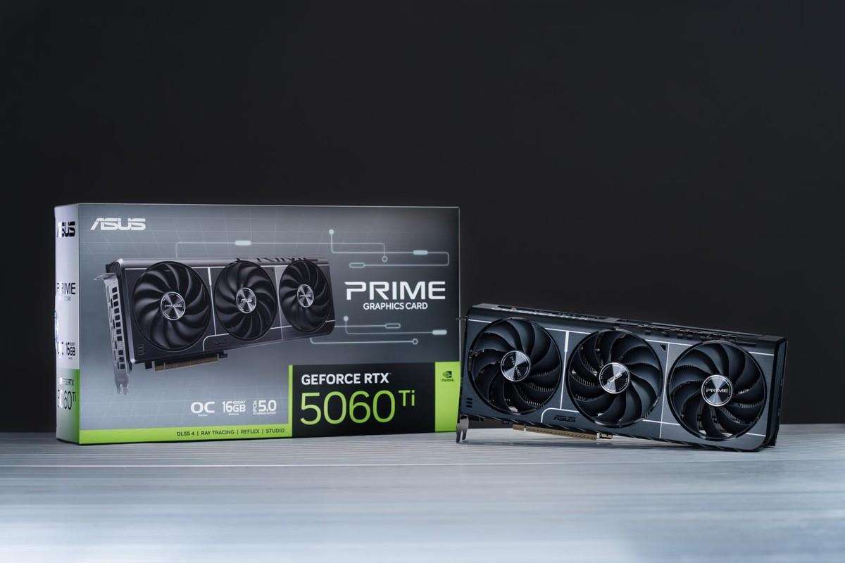 华硕PRIME RTX 5060Ti显卡测评:2K光追游戏超百帧