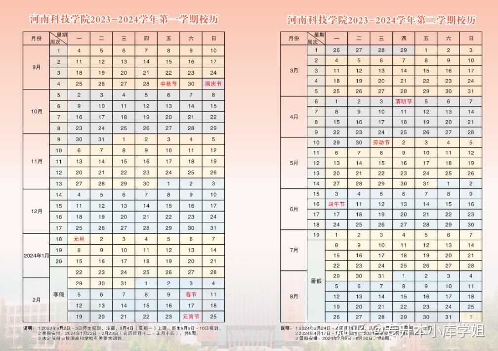 40所河南专升本院校2024年暑假安排及开学时间汇总(图10)