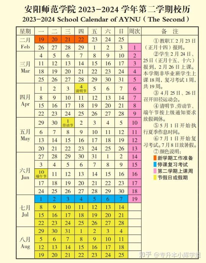40所河南专升本院校2024年暑假安排及开学时间汇总(图11)