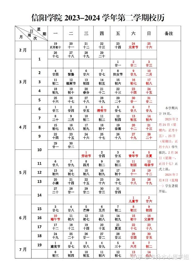 40所河南专升本院校2024年暑假安排及开学时间汇总(图29)