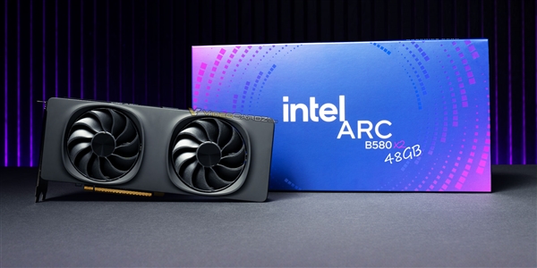 Intel锐炫B580被曝复活双GPU！48GB海量显存(图2)