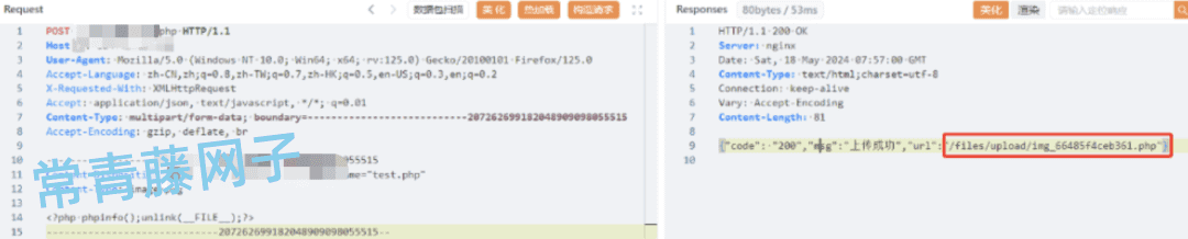 上网导航 文件上传漏洞【poc】