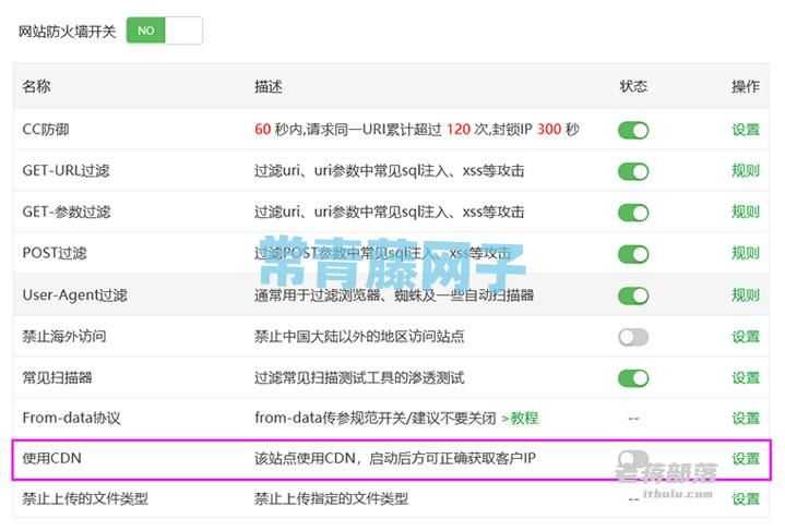 宝塔面板Nginx和LNMP环境站点开启CDN后如何获取真实IP地址(3种设置方法)