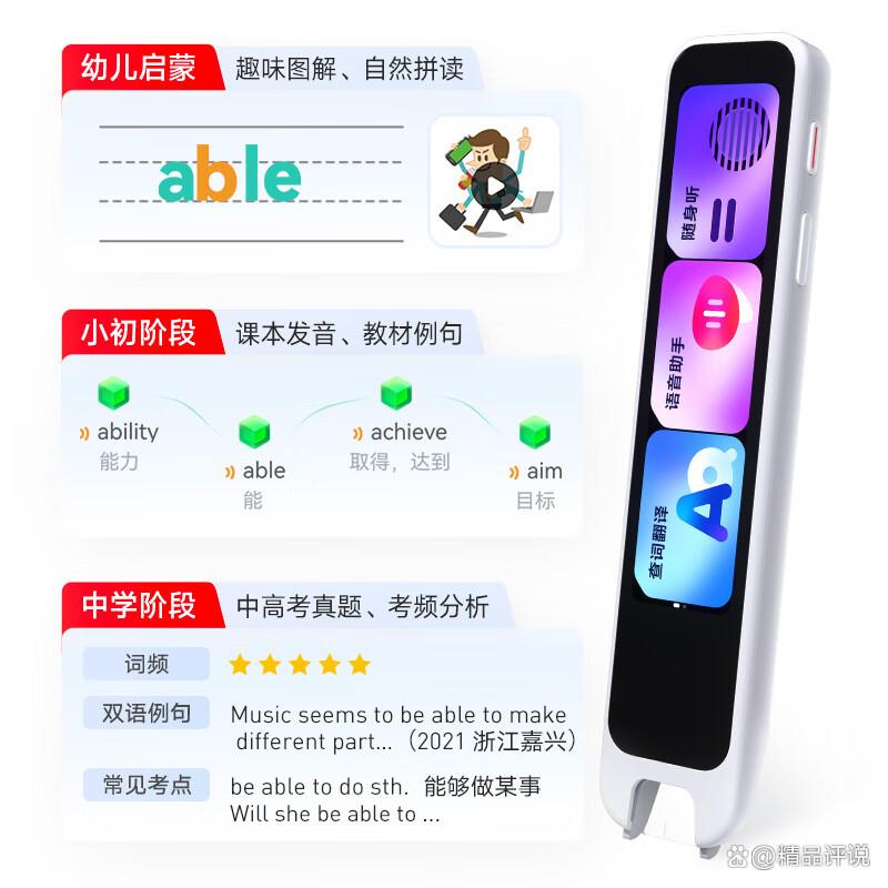 口碑最好的十大点读笔品牌创新科技与学习体验的完美结合-图2 口碑最好的十大点读笔品牌创新科技与学习体验的完美结合-图2