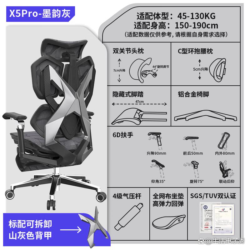 2025年电竞椅品牌十大排名:领航舒适与个性化的选择风潮-图9 2025年电竞椅品牌十大排名:领航舒适与个性化的选择风潮-图9