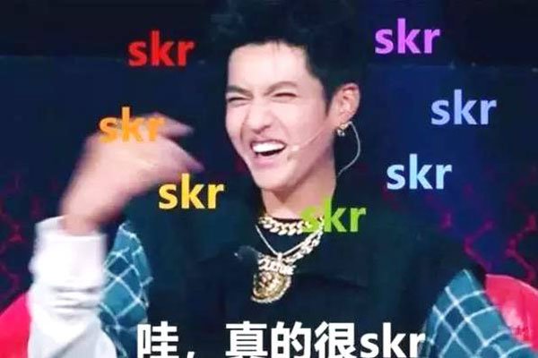 说唱里skrt什么意思 网上出现大量skr的表情包-图4