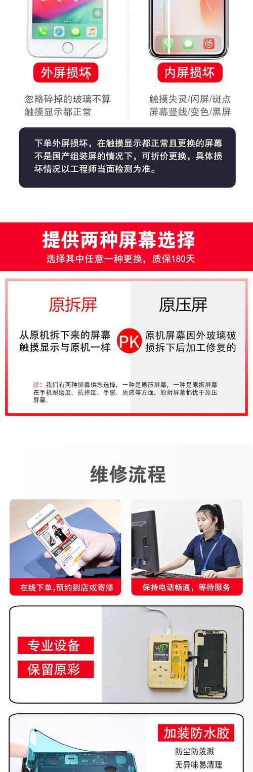 如何自行更换苹果手机内外屏？