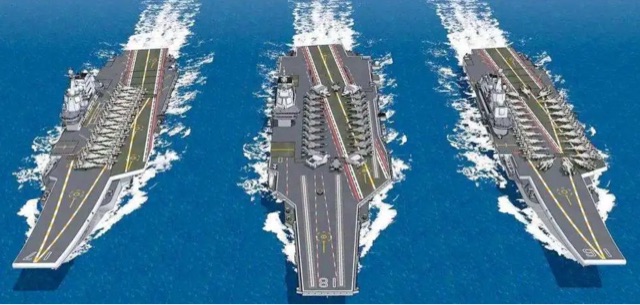 中国几艘航母在建？中国下水航母一共有几艘-图1
