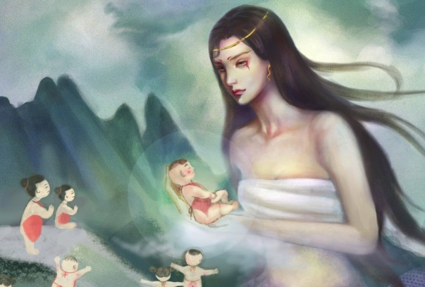 女娲造人可怕真相，女娲的真身是什么-图1