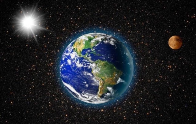 地球是圆的为什么地面是平的?-图1