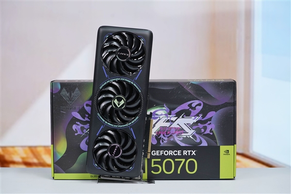 第四代电竞之心！铭瑄RTX 5070 iCraft OC 12G图赏-图1