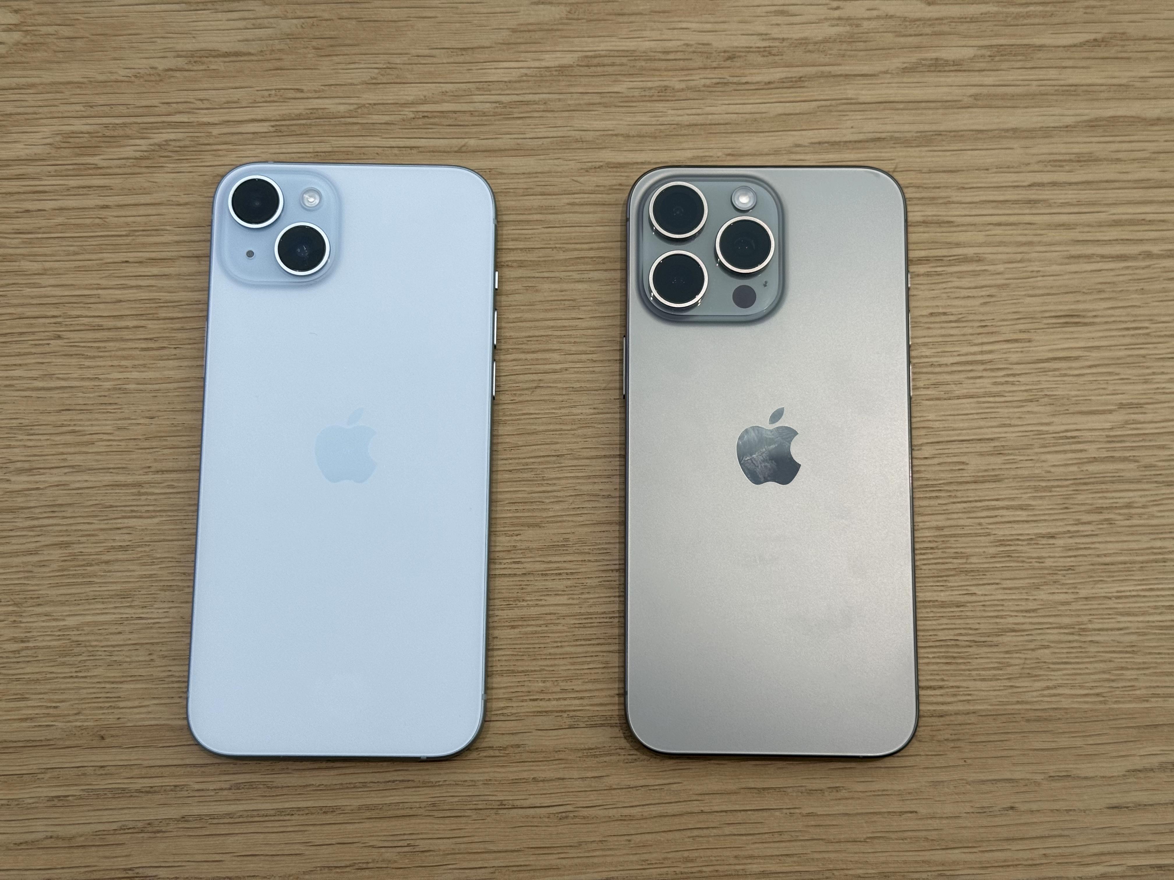 iPhone 15 Plus和iPhone 15 Pro Max怎么选?