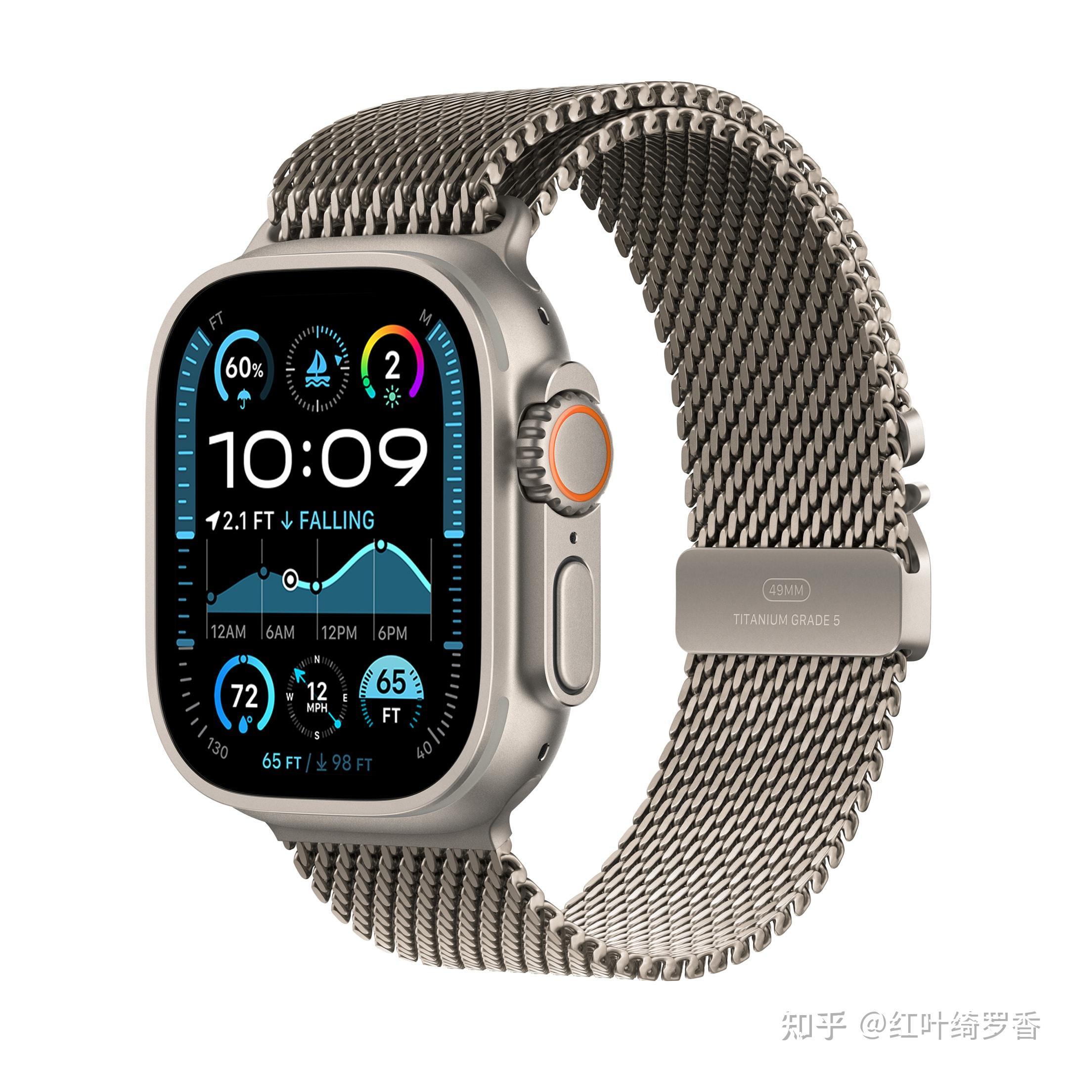 Apple Watch Ultra 2有哪些更新?全新配色以及全新表带。